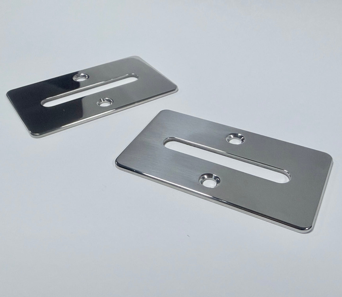 AC Cobra Stainless Windscreen Escutcheons
